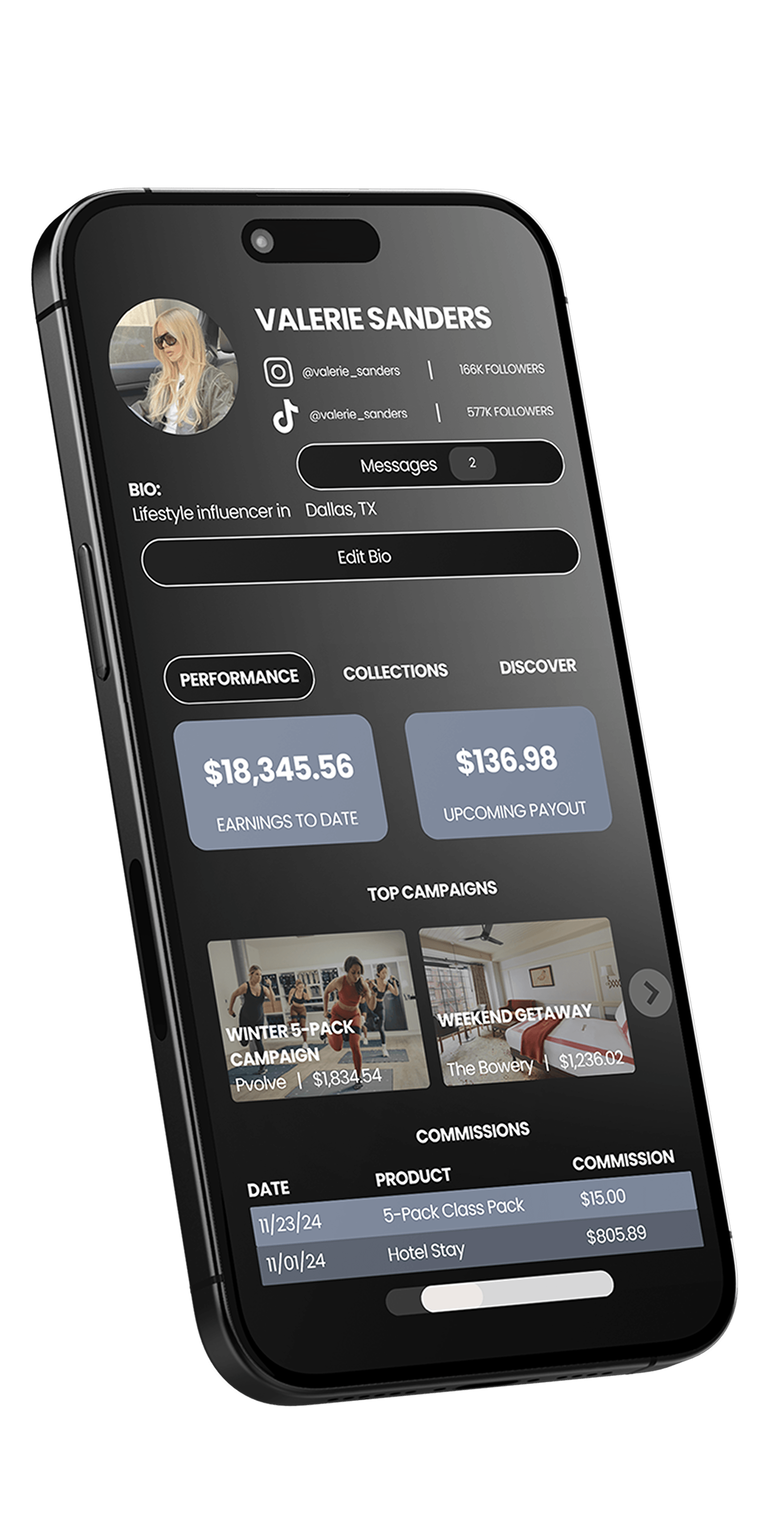 Creator Phone Mockup